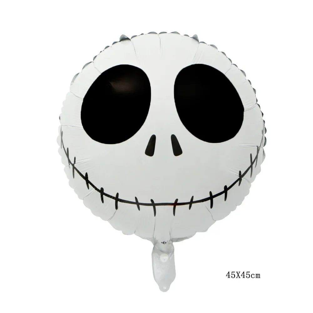 15pcs Dancing Skeletons Foil Balloons Skull Helium Balloon Globos Inflatable Toys Halloween Decor Bar decor Event Party Supplies