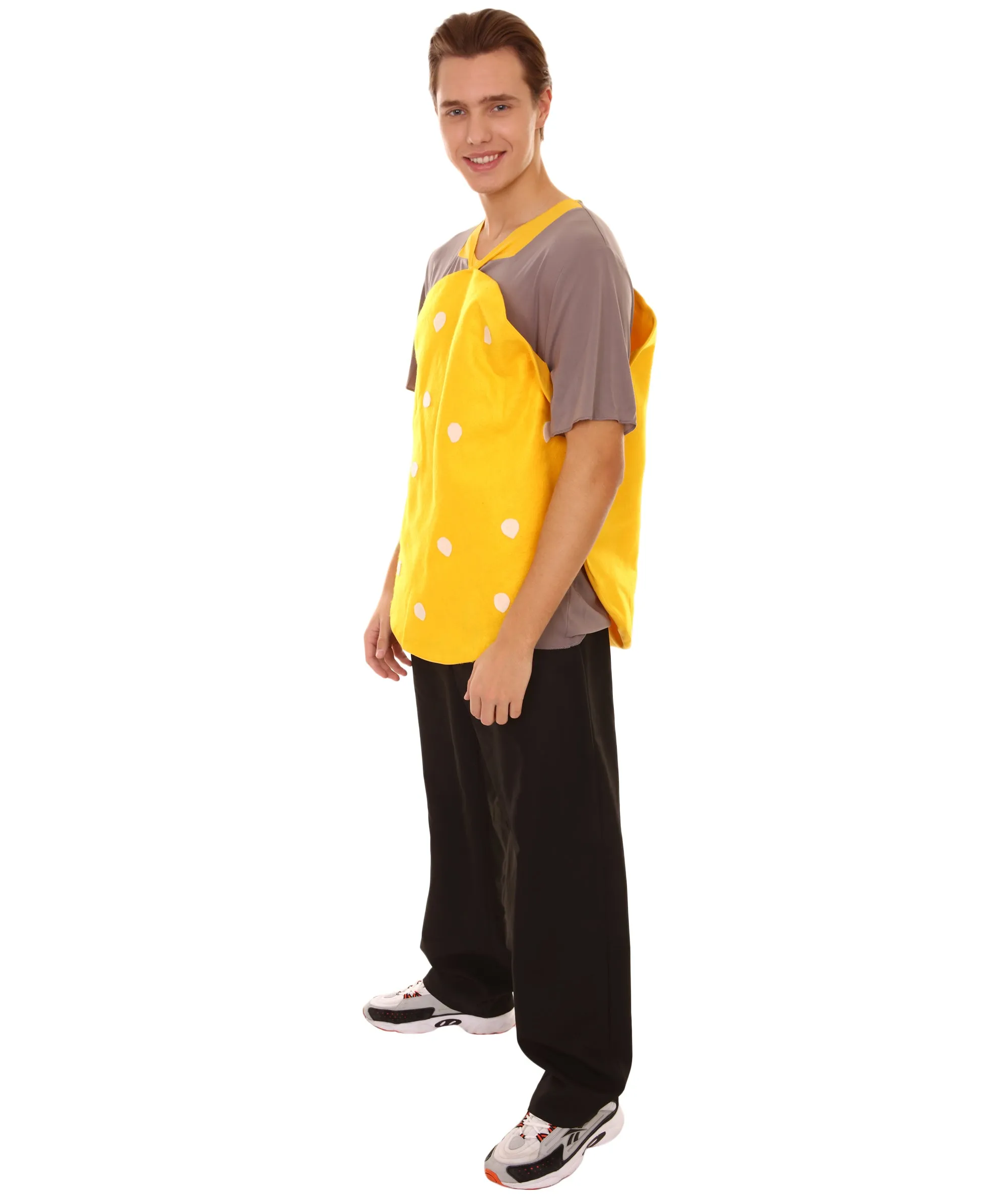 Adult Men's Burger Cartoon Costume | Halloween Costume