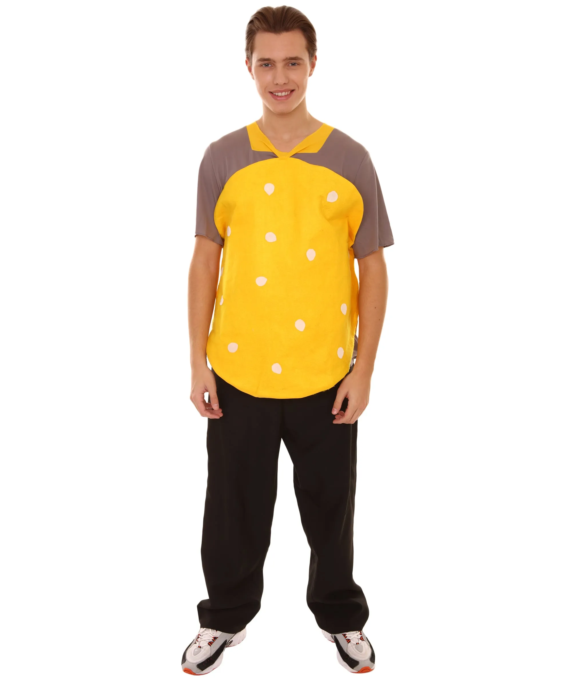 Adult Men's Burger Cartoon Costume | Halloween Costume