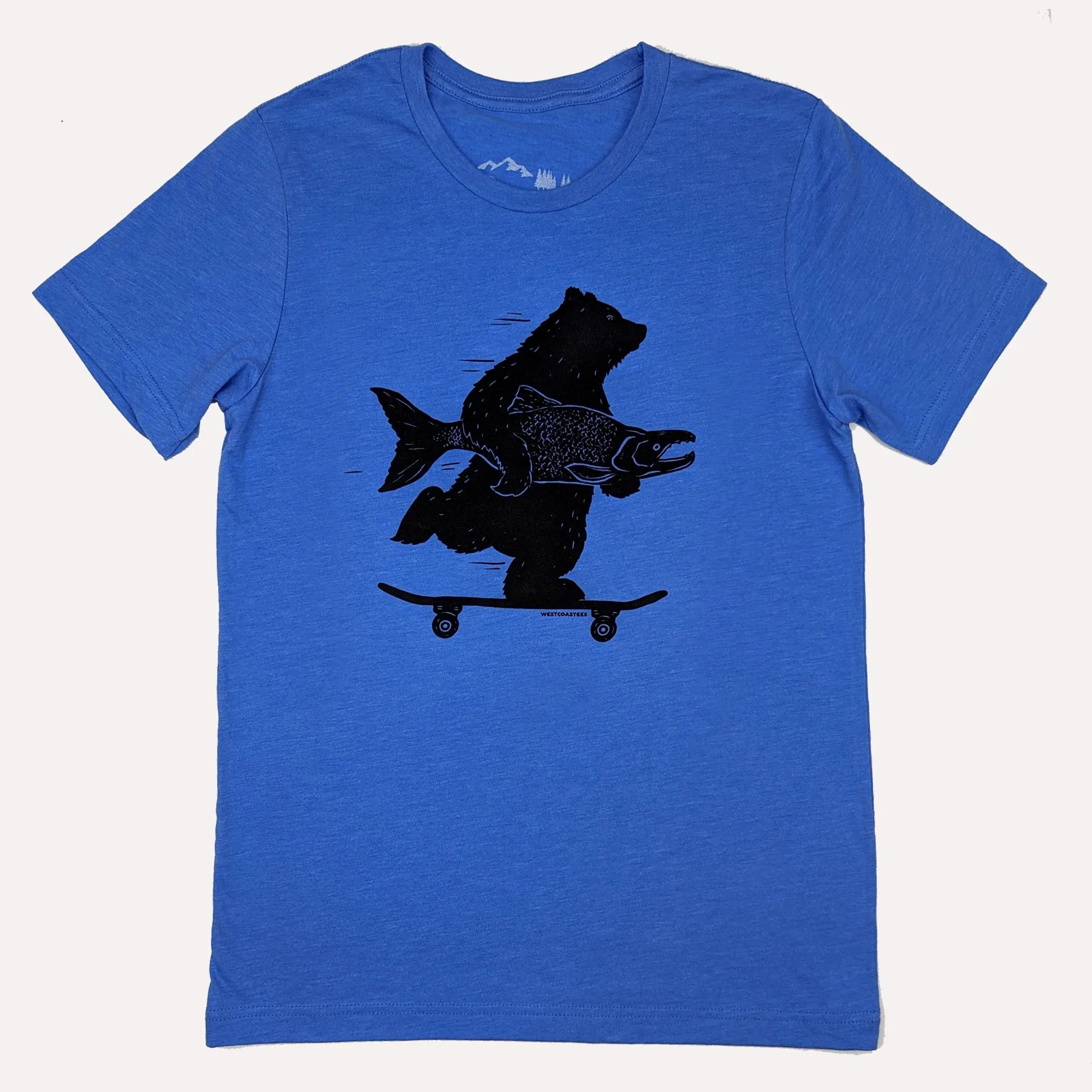 Adult Unisex Skater Bear T-shirt