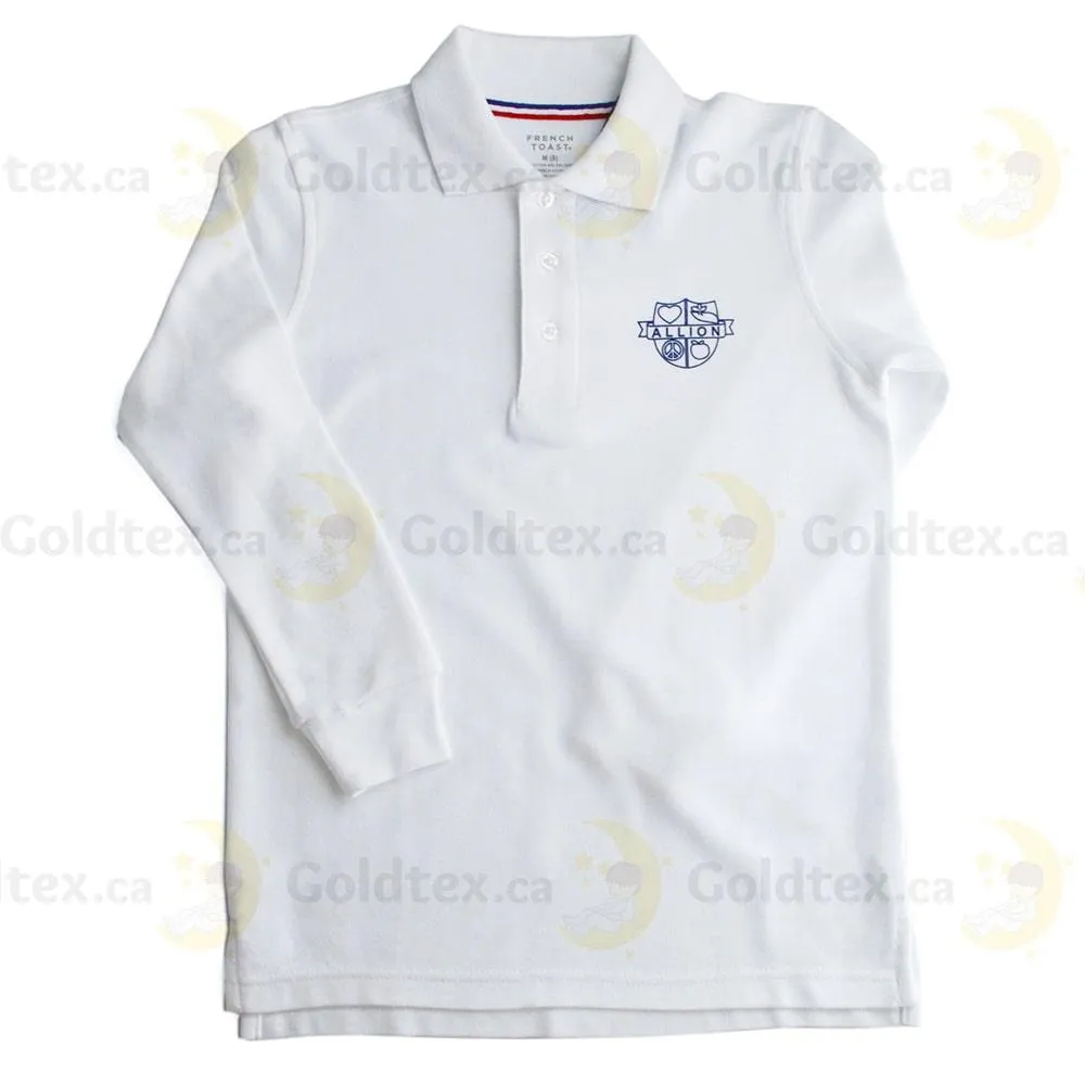 Allion Elementary School Long Sleeve Polo