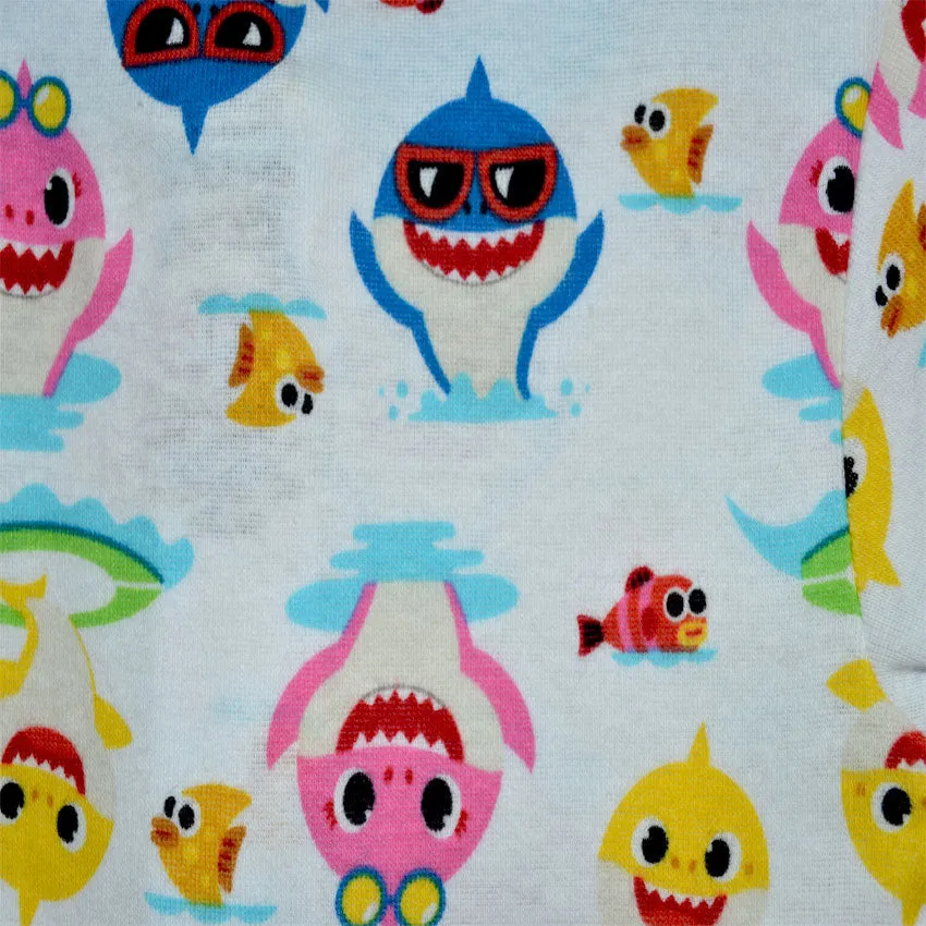 Baby Shark Water Fun Cotton Infant Sleeper One Piece Pajamas