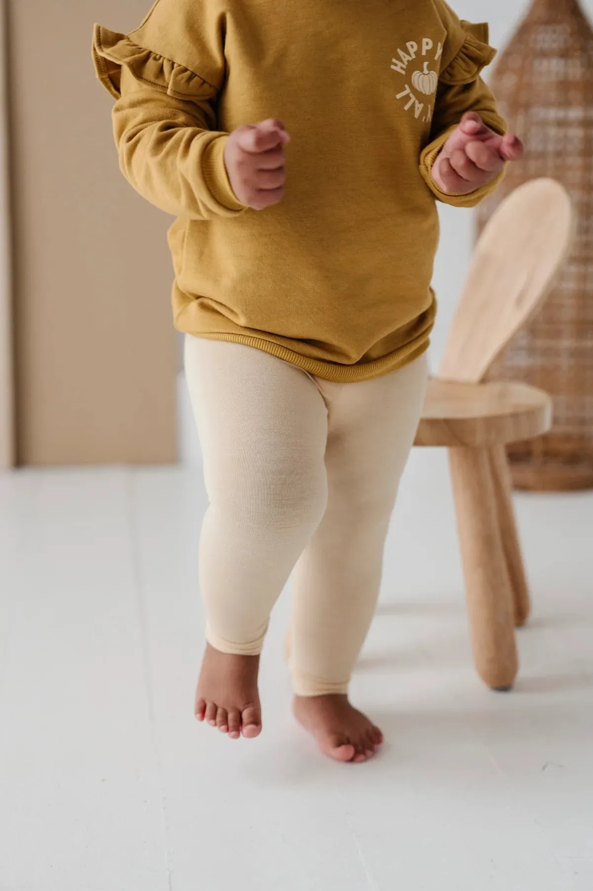 Babysprouts - Bamboo Basic Leggings in Graphite