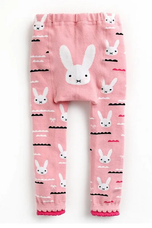 Berry Bunny Baby Leggings