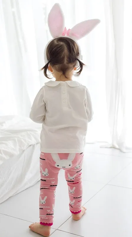 Berry Bunny Baby Leggings