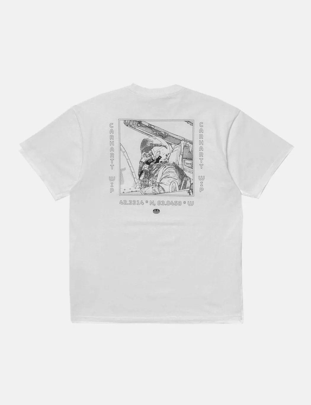 Carhartt-WIP Pilot T-Shirt - White/Black