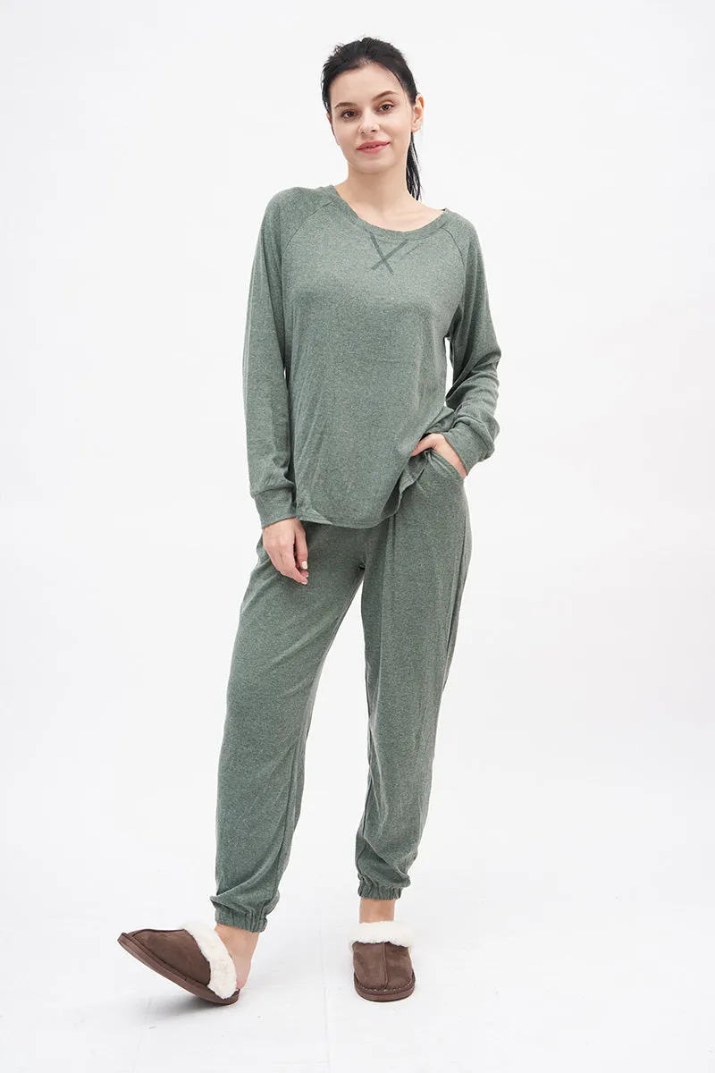 Casual Two pieces Cotton Pajamas