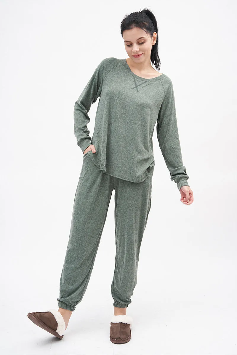 Casual Two pieces Cotton Pajamas