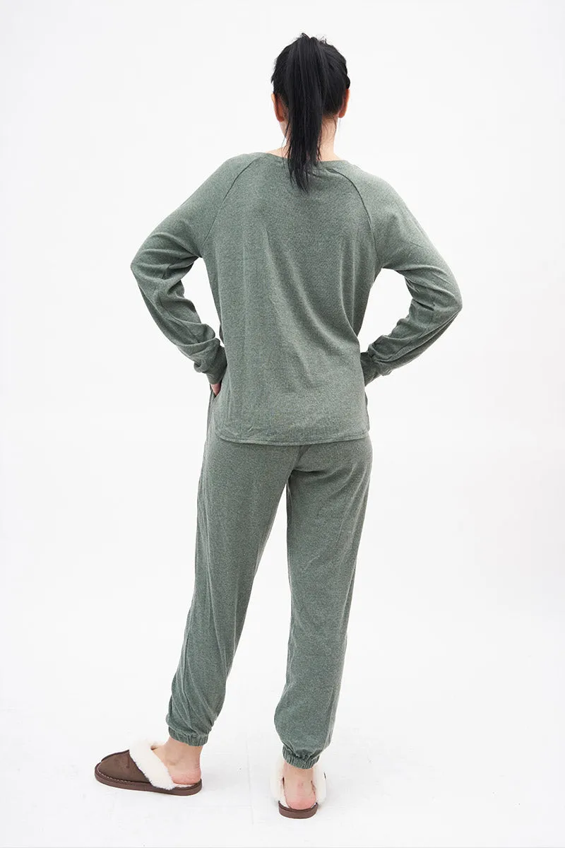 Casual Two pieces Cotton Pajamas