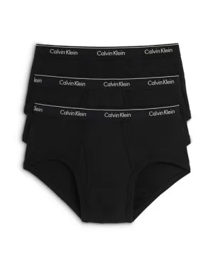 Classic cotton briefs, 3 pcs. Calvin Klein Black