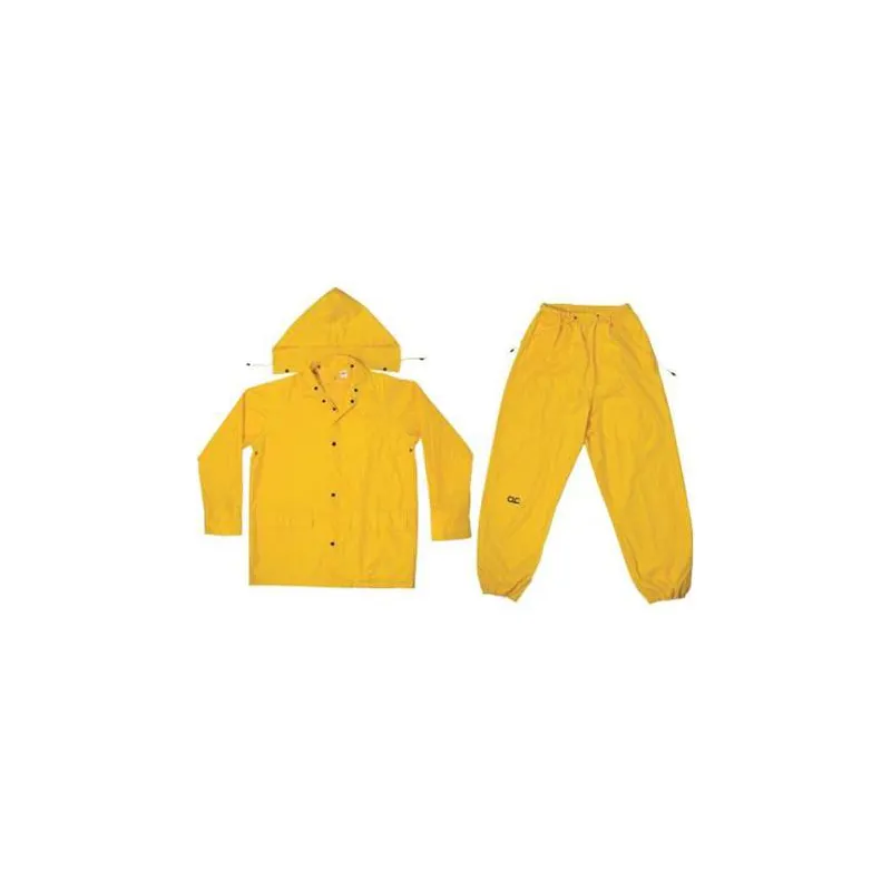 CLC R102M 3 Piece Medium-Weight Polyester Rain Suit