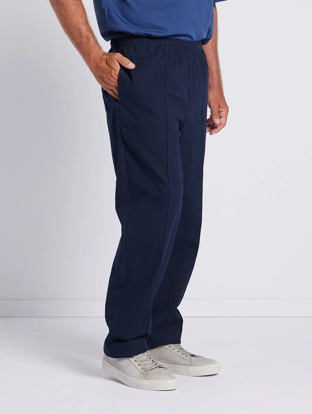 Cotton Crinkle Pant