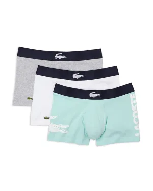 Cotton Elastic Shorts, Pack of 3 Lacoste