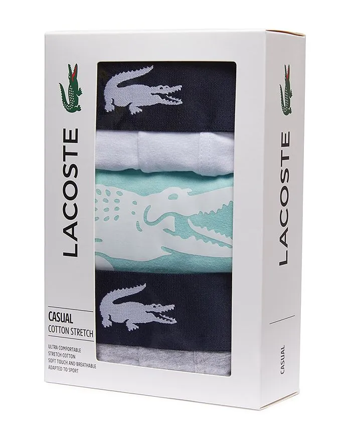 Cotton Elastic Shorts, Pack of 3 Lacoste