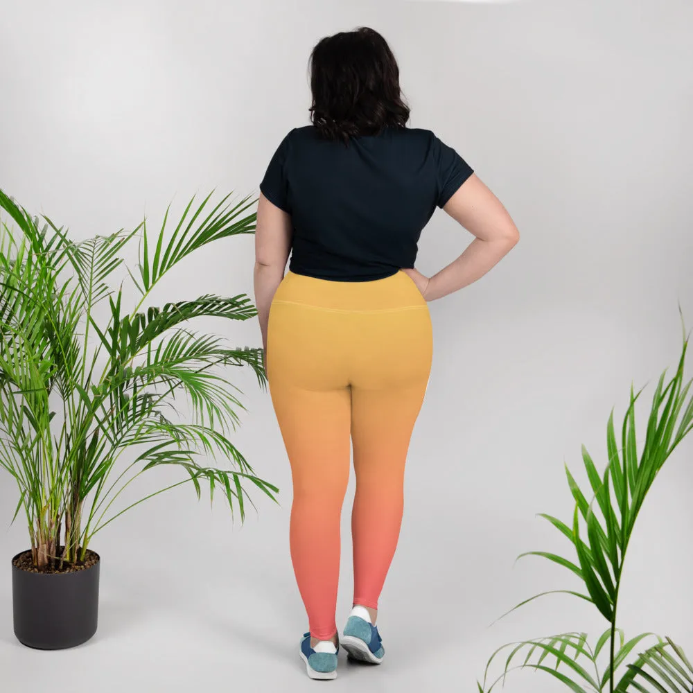 Descendants of the Island Mango Plus Size Leggings