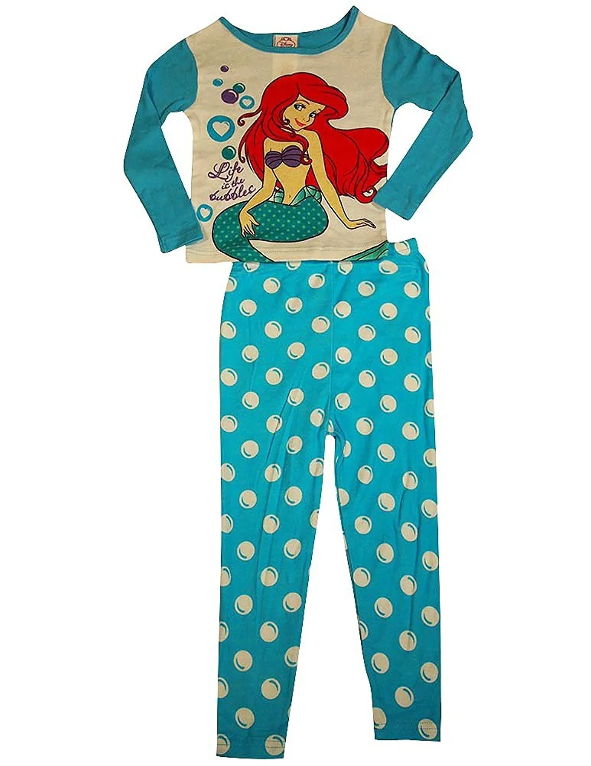 Disney Princess - Little Girls LS Disney Princess Pajamas