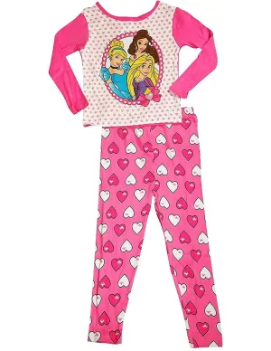 Disney Princess - Little Girls LS Disney Princess Pajamas