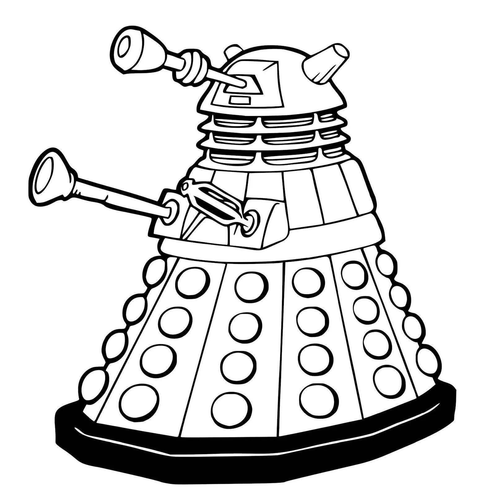 Dr Who Dalek vinyl Decal / Sticker