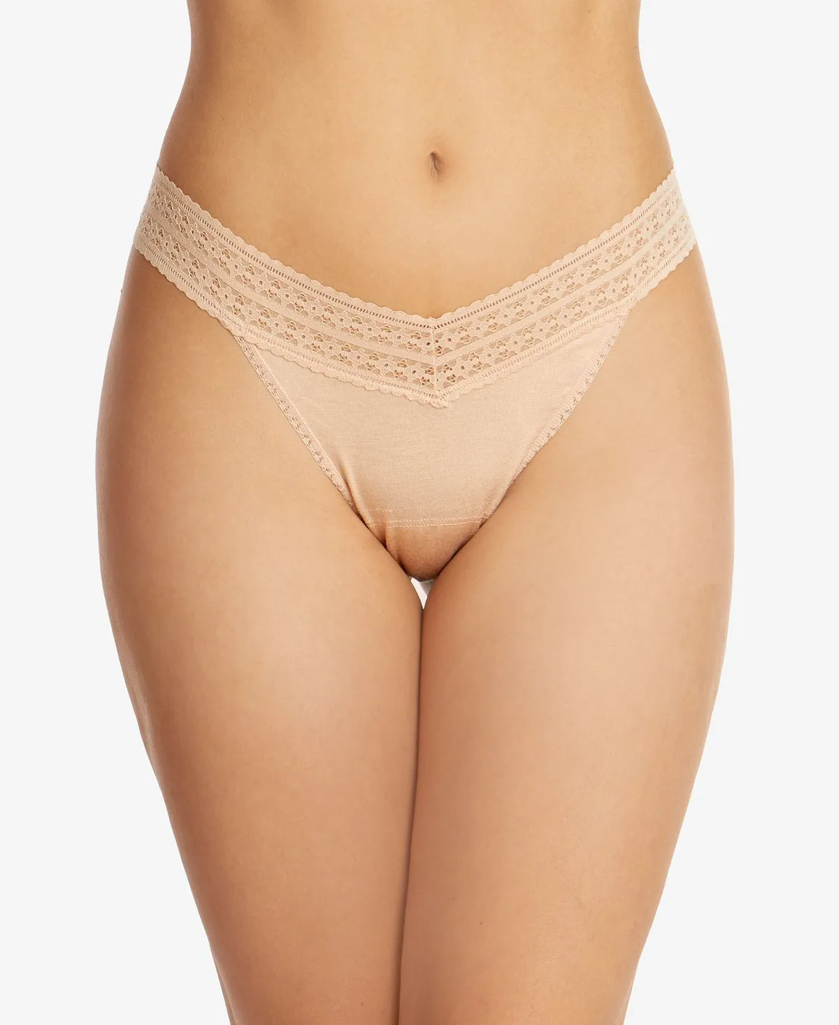 Dream Original Women's High Waist Thong Underwear, One Size Hanky Panky