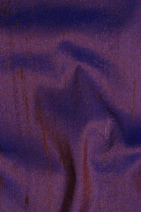 Eggplant Silk Shantung 54" Fabric