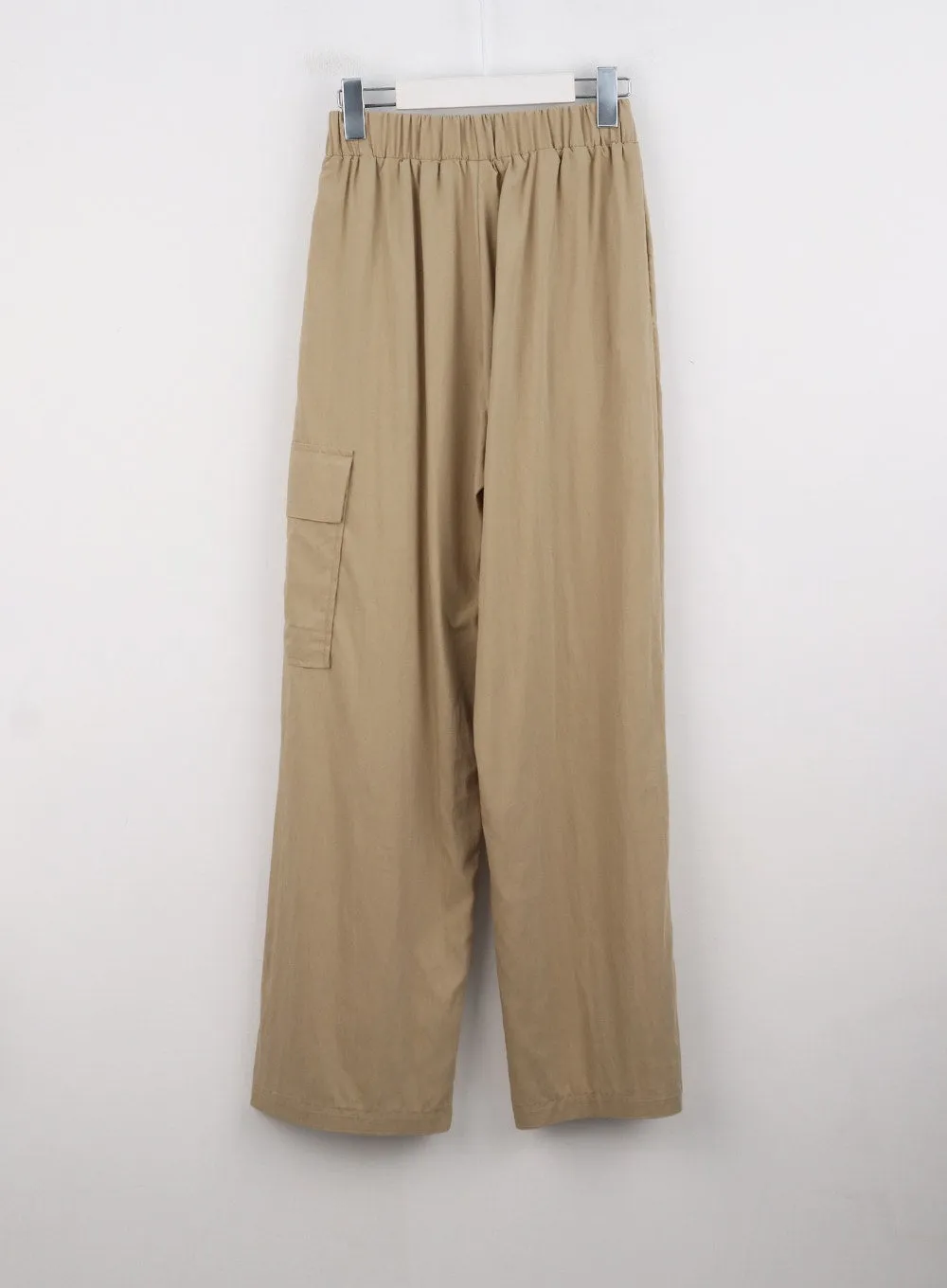 Elastic Waist Cargo Pants CG317