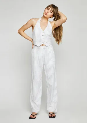 Elliot White Stripe Pants