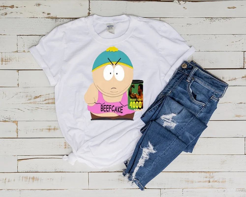 eric cartman - beefcake 2000 , southpark hoodie  , animated cartoon,90s t shirt ,gift for fans of southpark