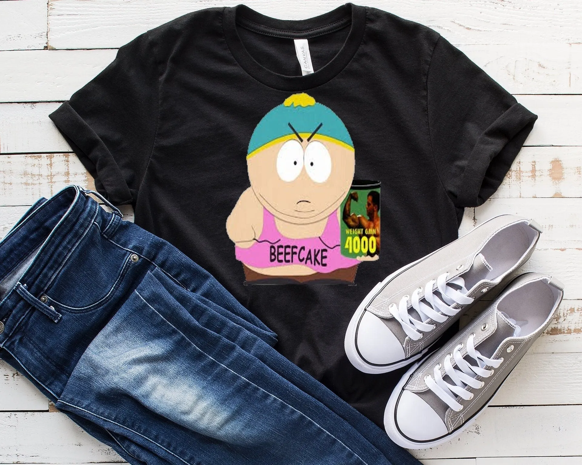 eric cartman - beefcake 2000 , southpark hoodie  , animated cartoon,90s t shirt ,gift for fans of southpark