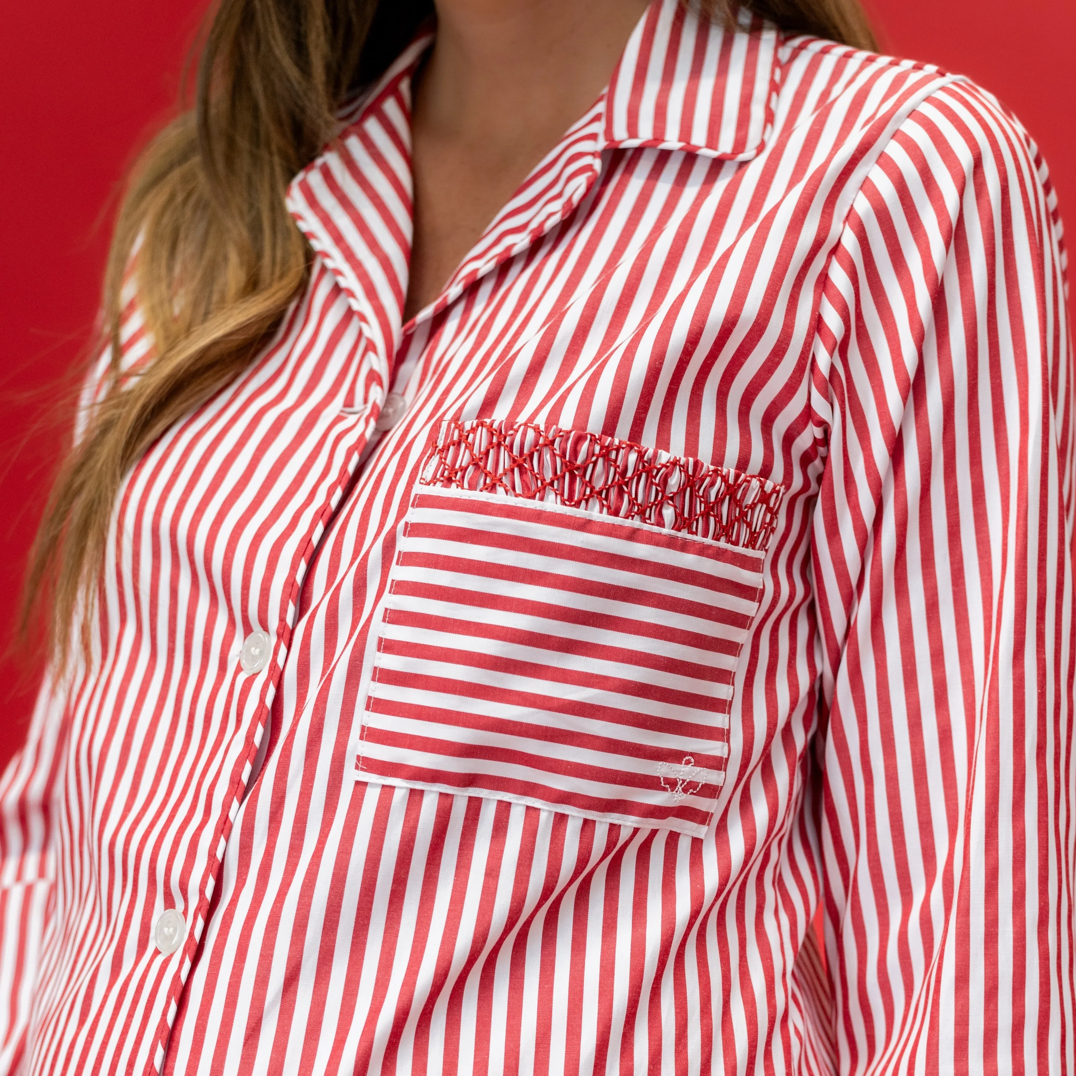 Finley Women’s Pajama Set - Candy Cane Stripe