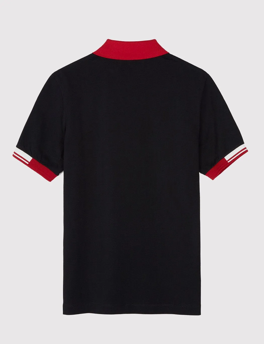 Fred Perry x Raf Simons Tipped Cuff Pique Shirt - Black