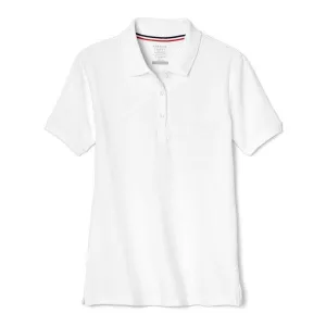 French Toast Girls School Uniform Short Sleeve Stretch Piqué Polo - SA9403