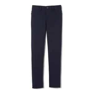 French Toast Girls School Uniform Skinny Fit Stretch Ponte Pant - Navy - SK9502