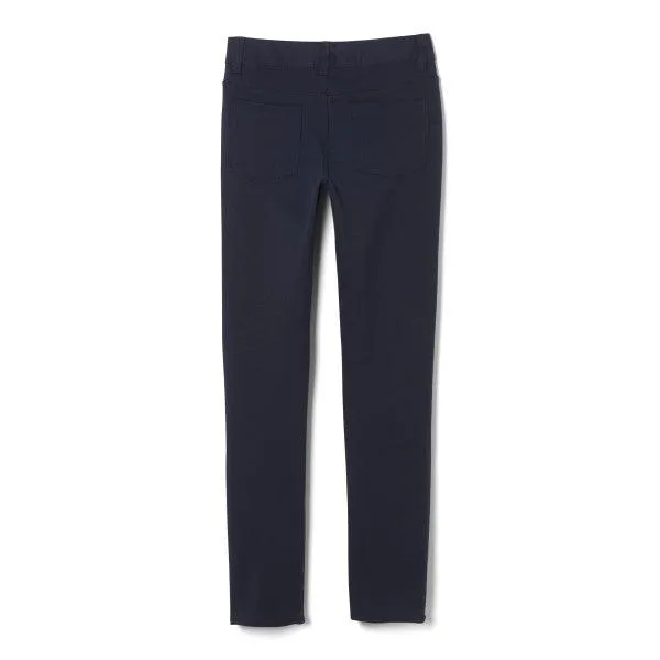 French Toast Girls School Uniform Skinny Fit Stretch Ponte Pant - Navy - SK9502