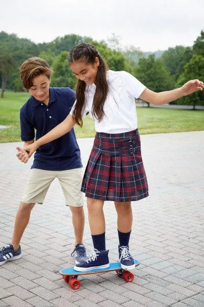 French Toast Unisex School Uniform Short Sleeve Pique Polo - SA9084