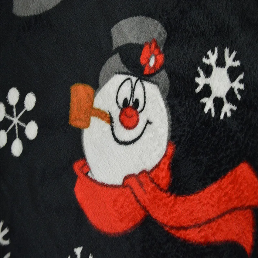 Frosty The Snowman Silky Fleece Guys Loungepant