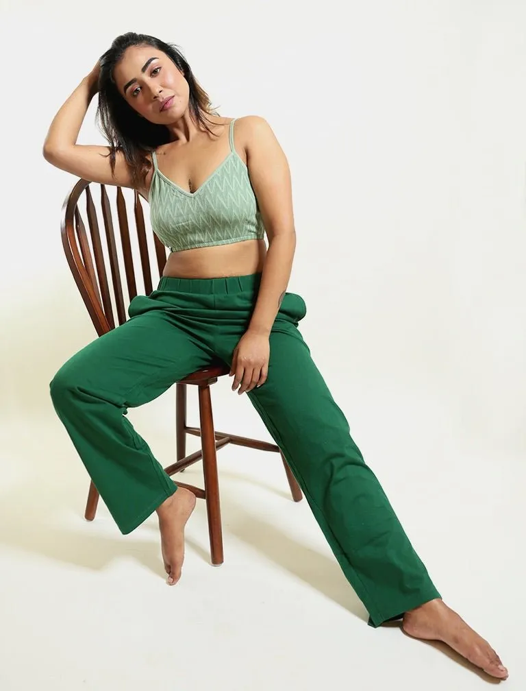 Green 100% Organic Cotton Pajama