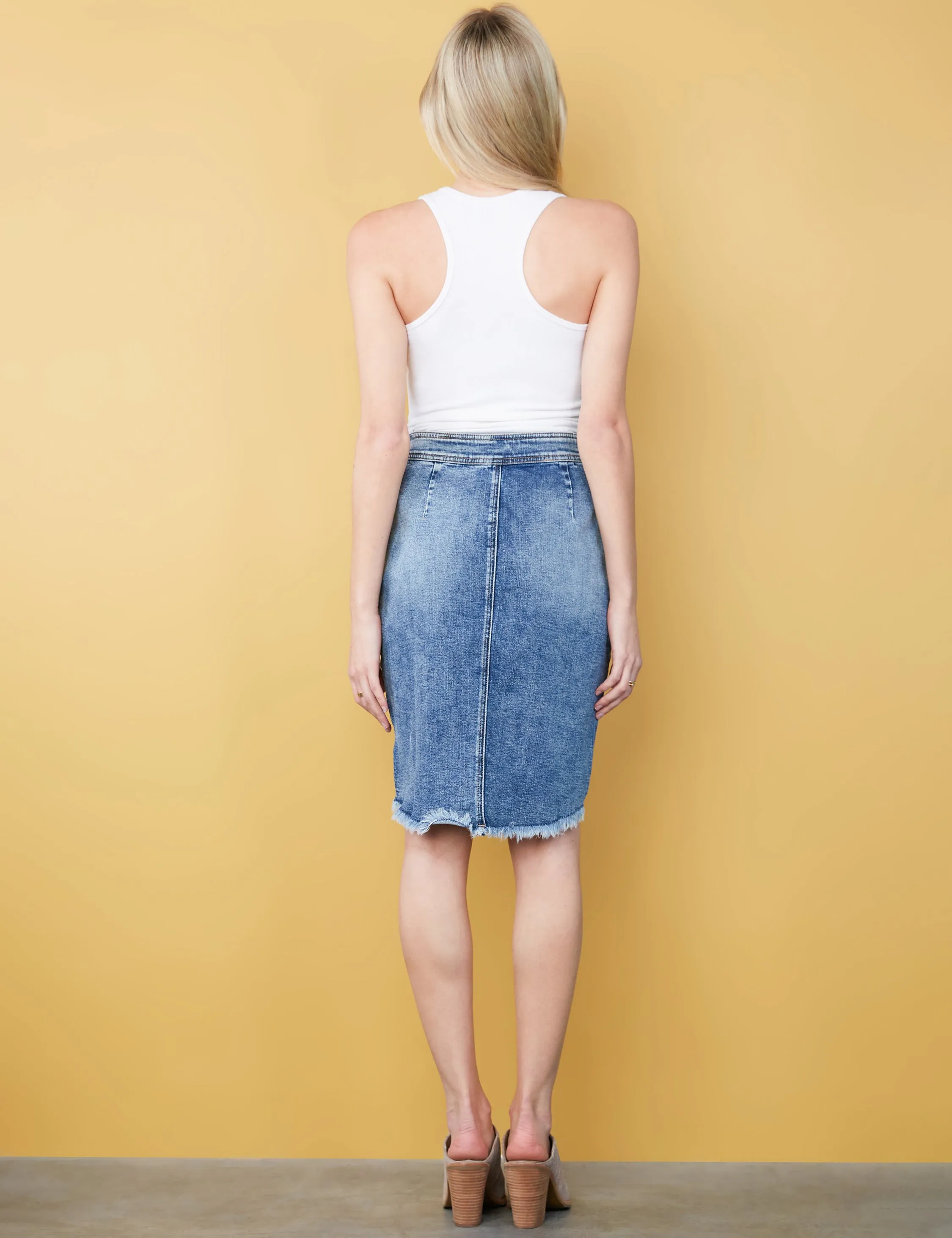 Hampton Denim Skirt