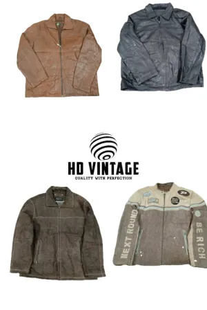 HD444 Premium Leather Jackets - 9 pcs