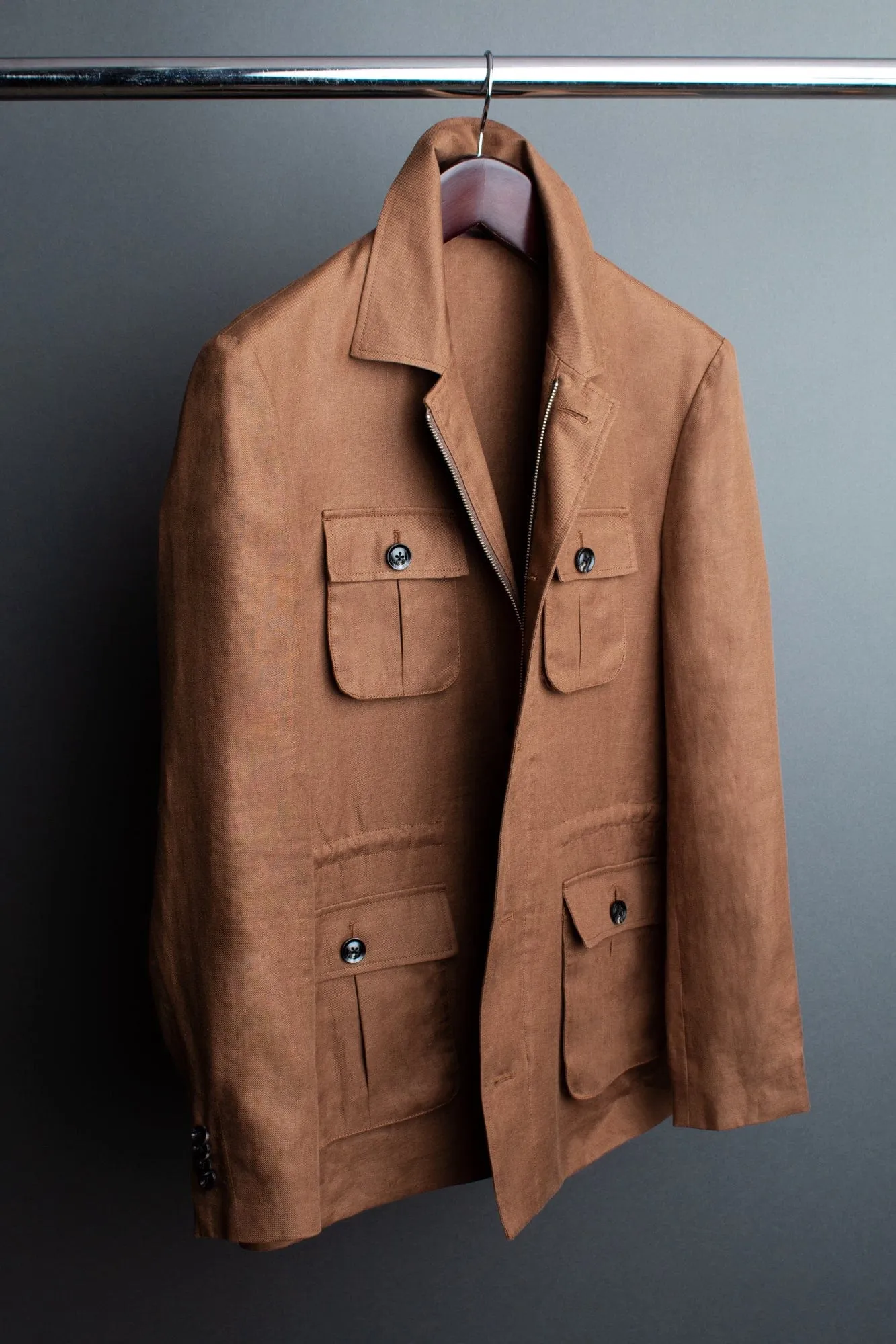 Irish Linen Field Jacket