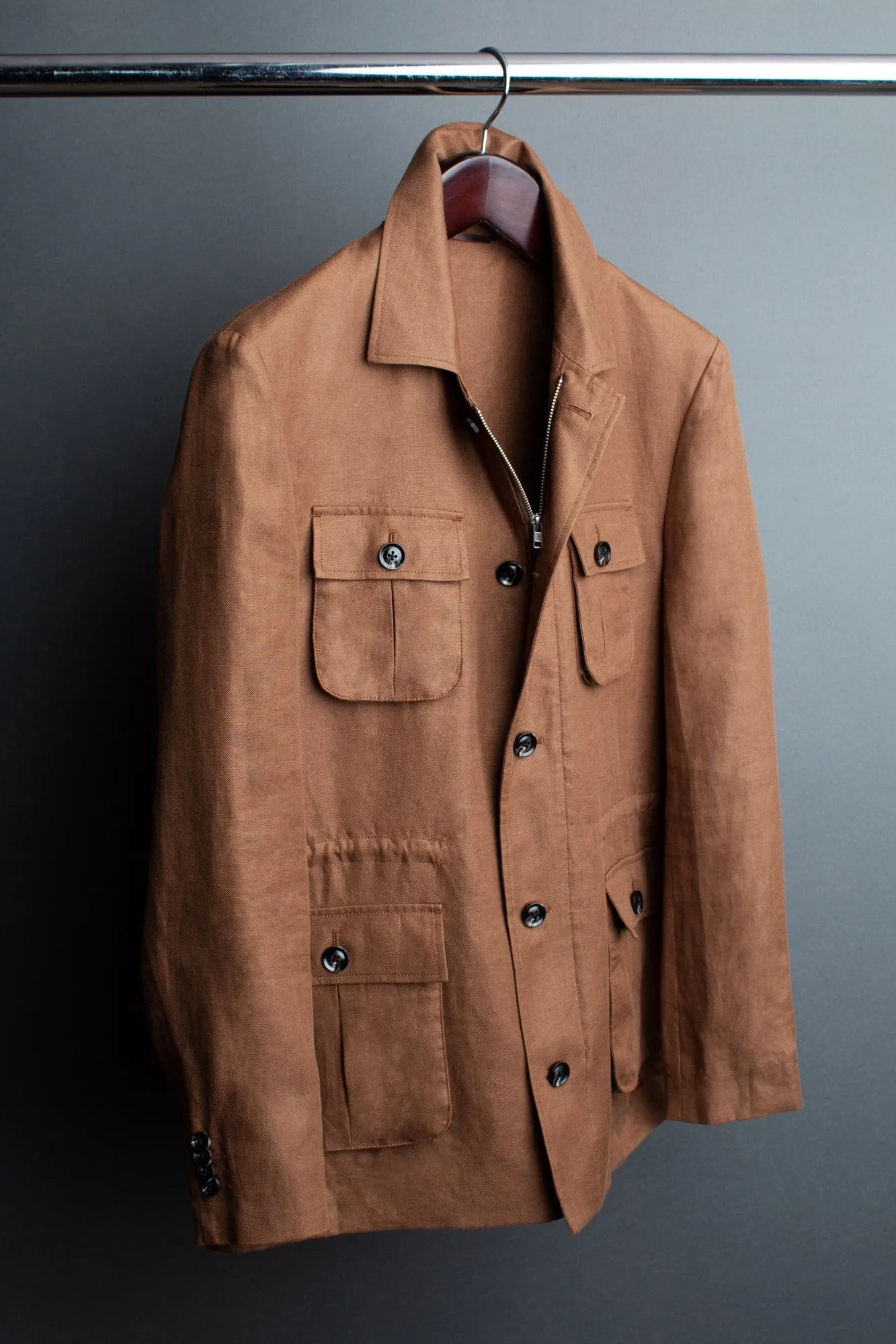 Irish Linen Field Jacket