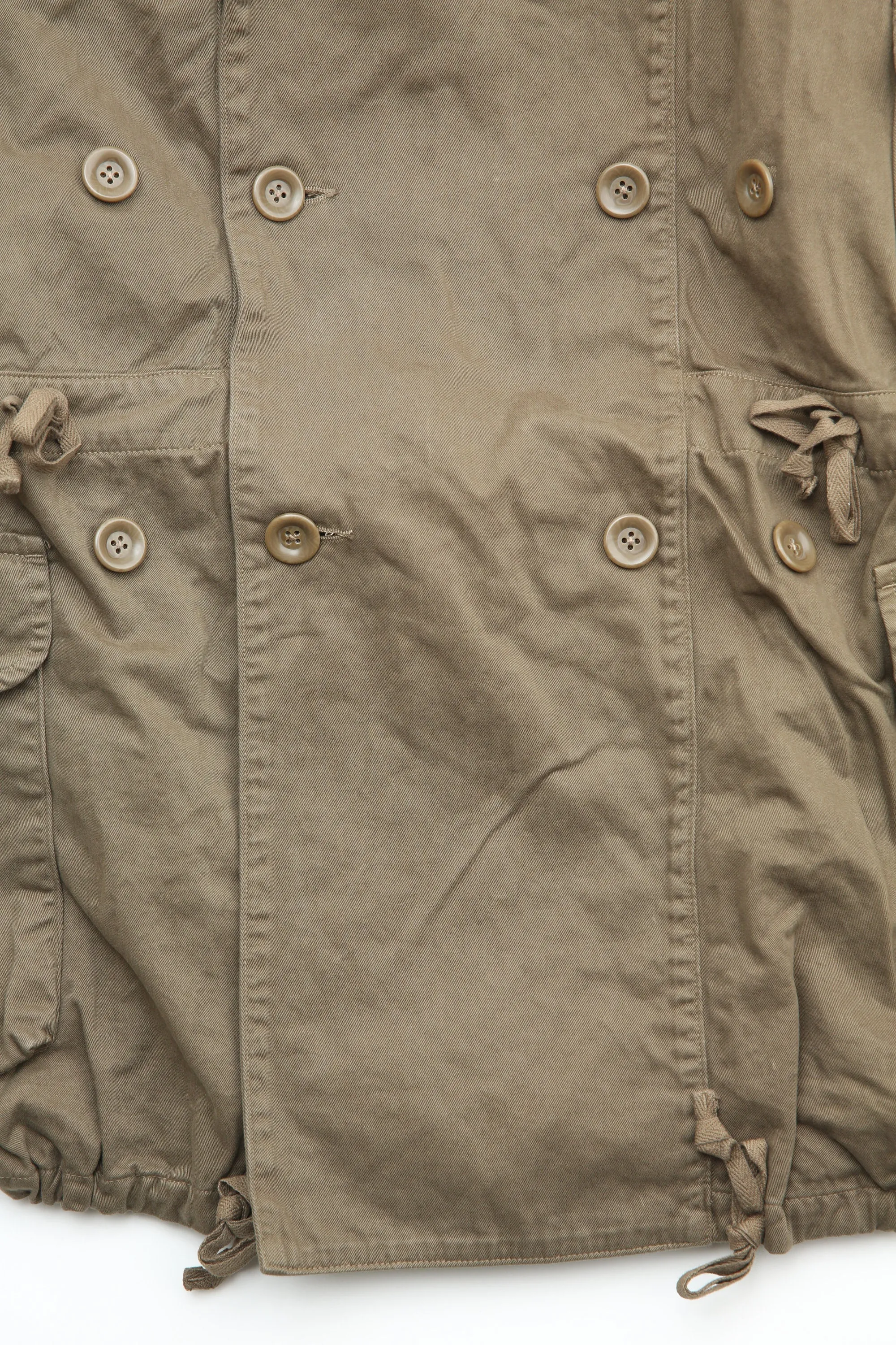 Kapital Katsuragi Cotton Ring Coat - Khaki