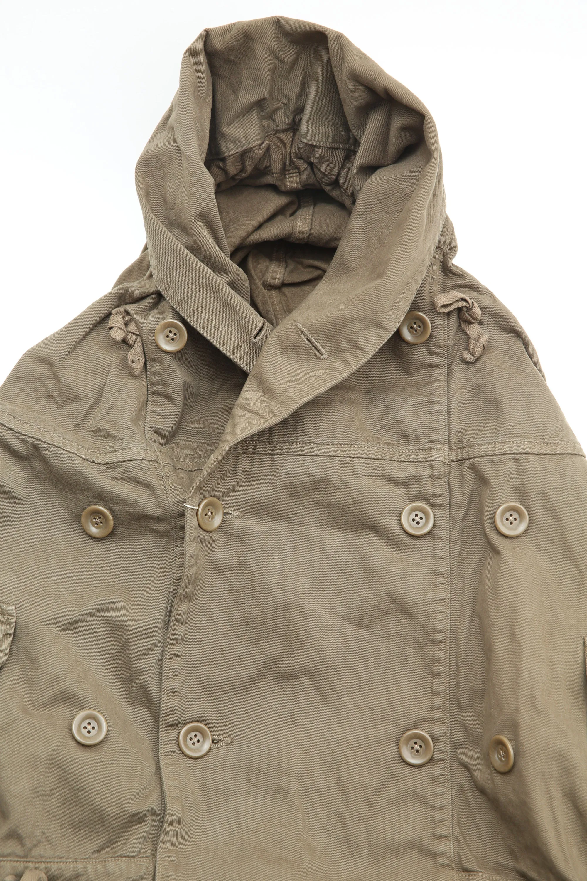 Kapital Katsuragi Cotton Ring Coat - Khaki