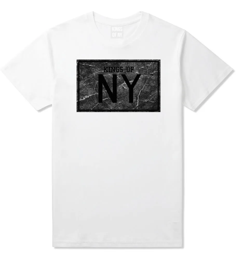 Kings Of NY Granite Print T-Shirt