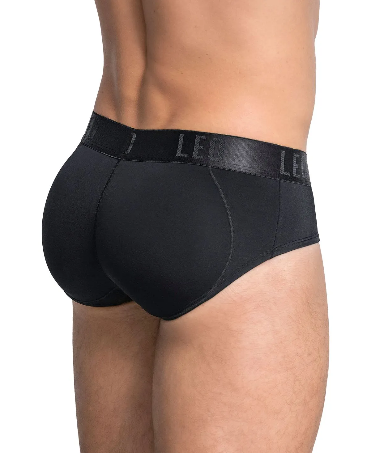 Men's Butt Enlargement Briefs with Soft Pad LEO