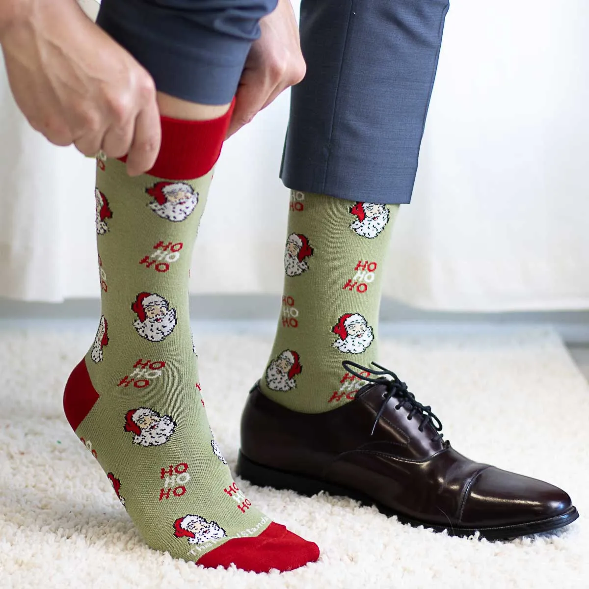 Men's HoHoHo Santa Socks