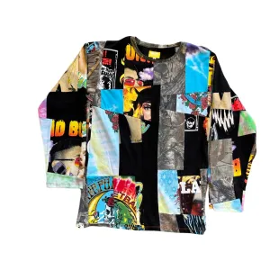 Mix Panel Long Sleeve Tee