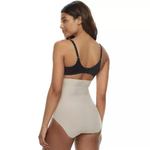 Naomi & Nicole Shapewear Women's High Waist Briefs Luxurious Shaping 7225 Naomi & Nicole