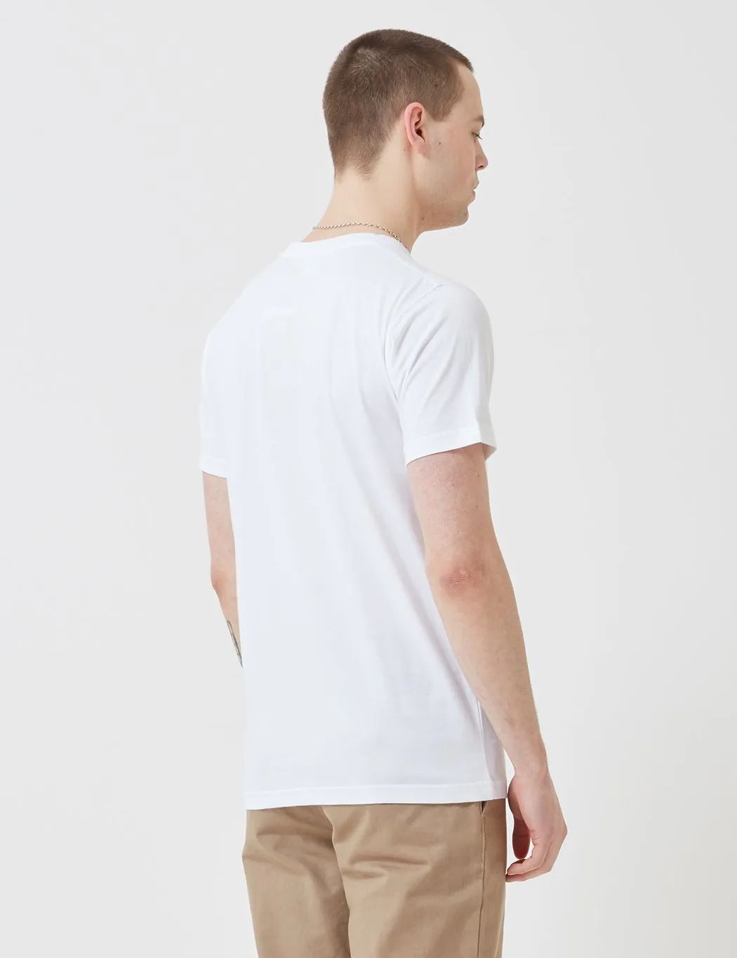 Norse Projects Niels Standard Logo Patch T-Shirt - White