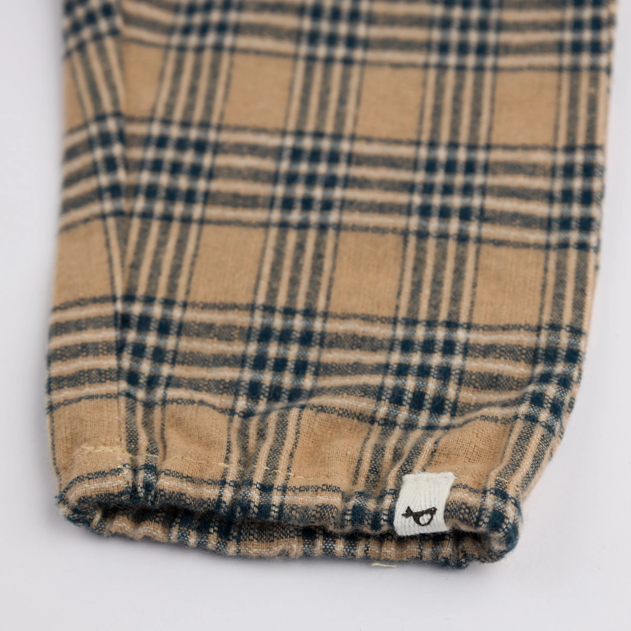 oh baby! Side Pocket Pants Scottish Plaid - Camel