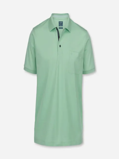 Olymp® Soft Handle Modern Fit Polo/Mint - New SS22